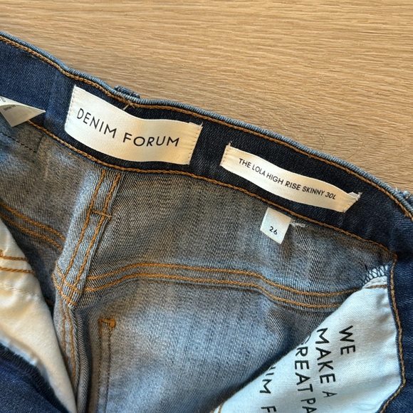 ARITZIA | DENIM FORUM SKINNY JEANS - Picture 2 of 3